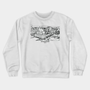 Evanston - Illinois Crewneck Sweatshirt